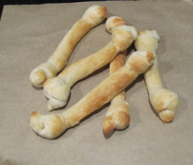 baked breadstick bones