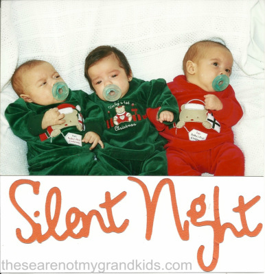 Silent Night Christmas Card