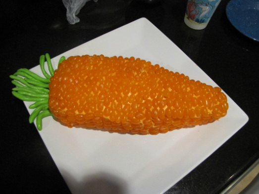 Carrot Shaped Cake